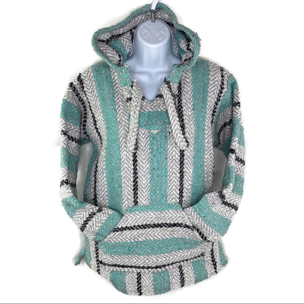 Earth Ragz Herringbone Stripe Hoodie Pullover